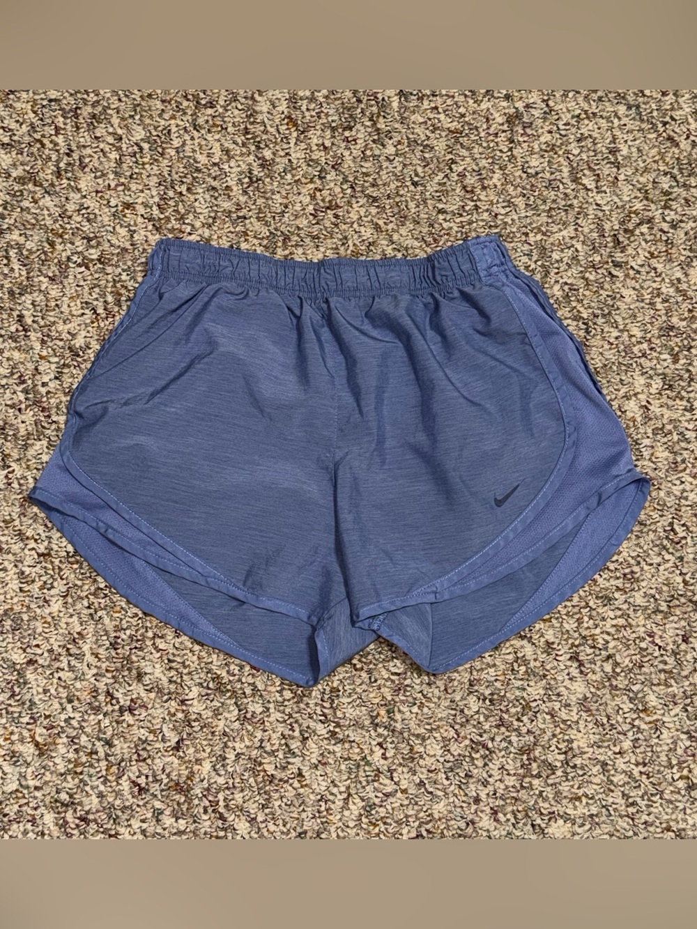 Nike Women's size medium running short Blue Running Shorts
